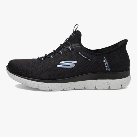 Skechers Waterproof Hands Free Slip-ins Summits-Best Choice Sneaker Black Sz 6.5 - Picture 3 of 12